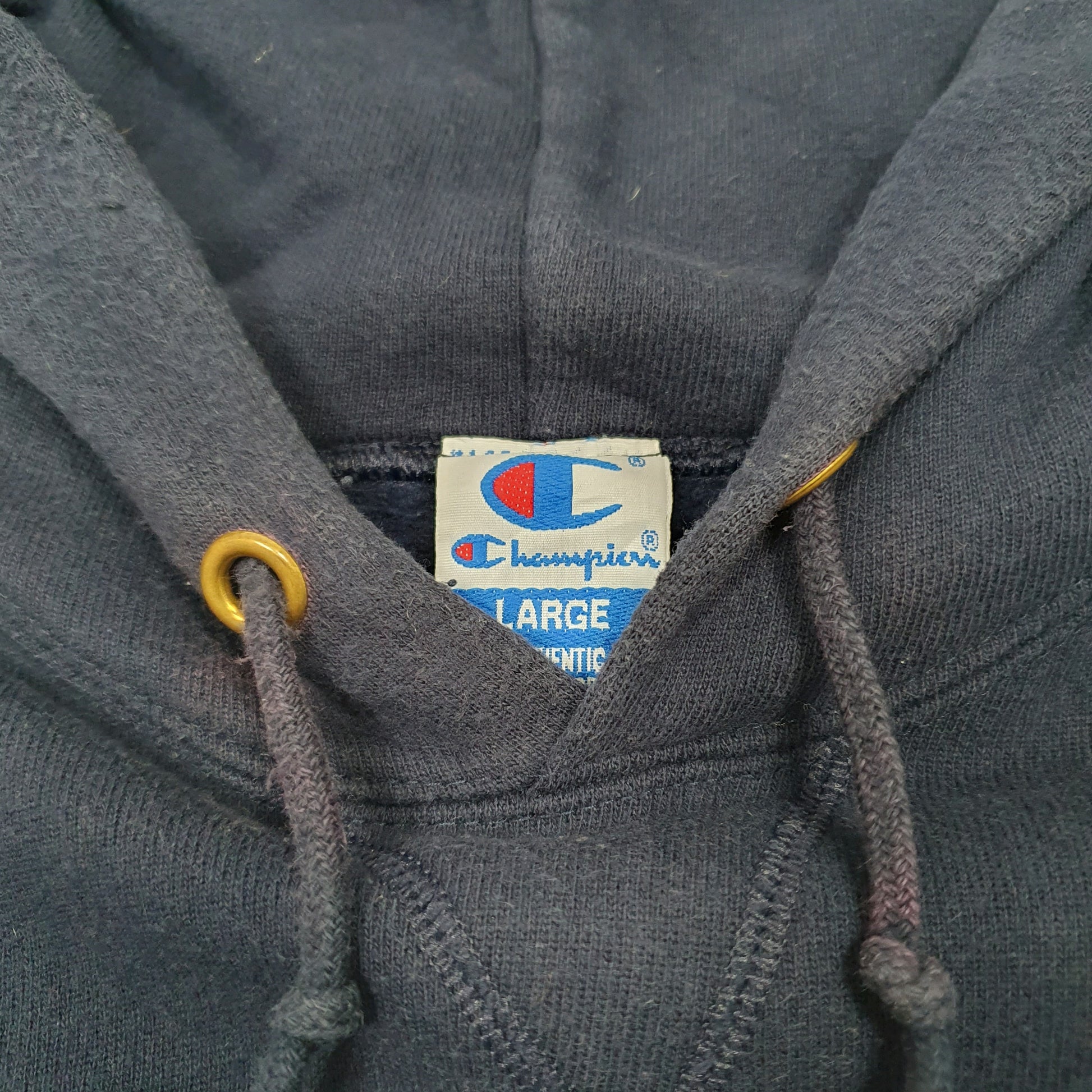 Mens Navy Champion BYU Birmingham Young University Cougars Hoodie Jumper