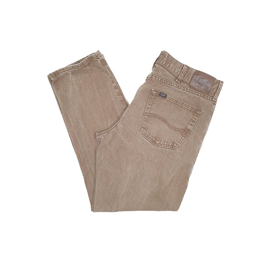 Lee Casual Regular Fit Jeans W36 L30 Brown