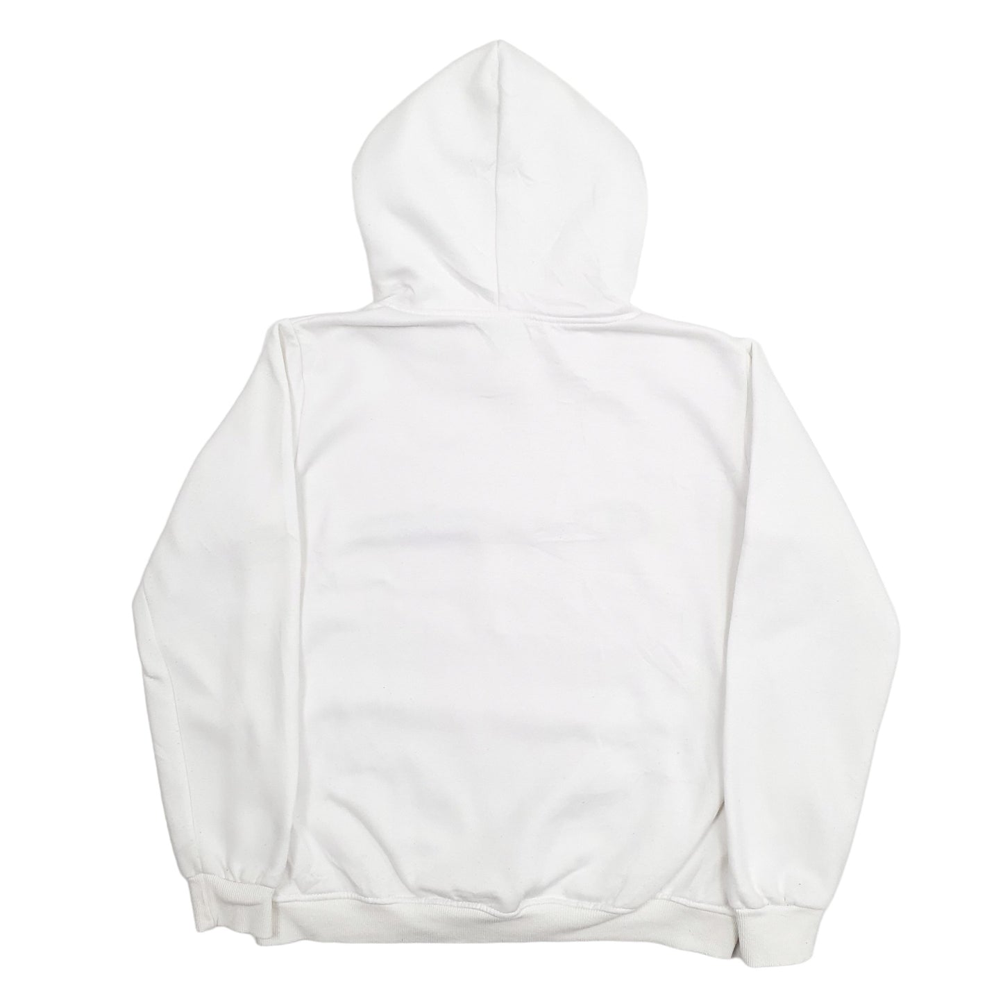 Womens White Champion Spellout Hoodie Jumper