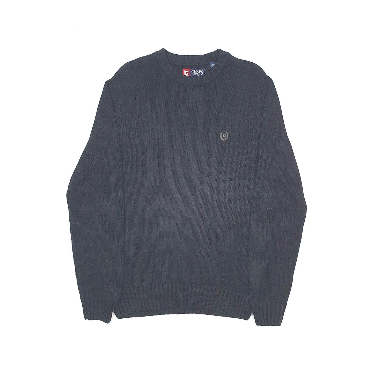 Chaps Crewneck M Black