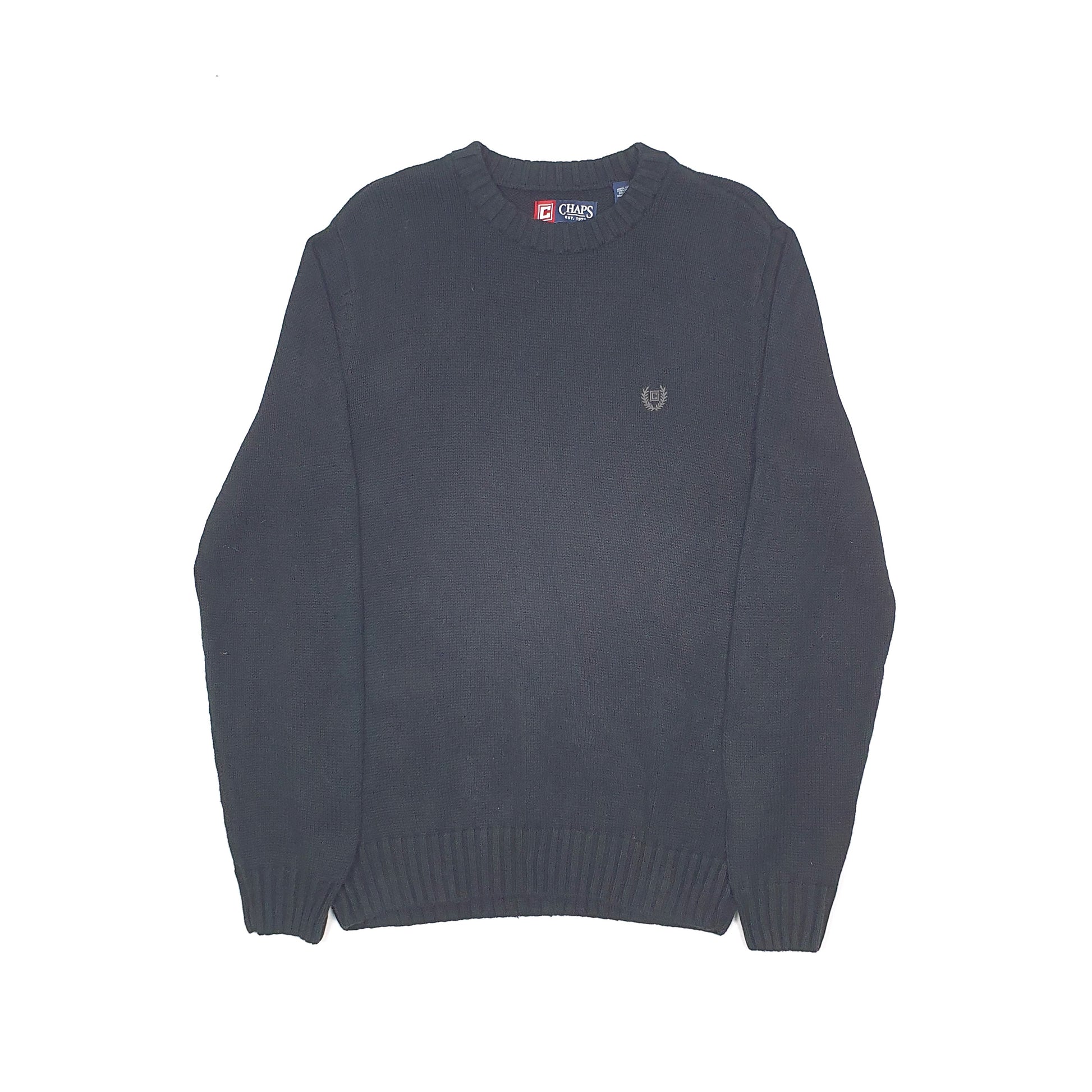 Chaps Crewneck M Black