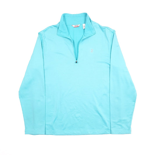 Izod PerformX Quarter Zip Fleece M Blue