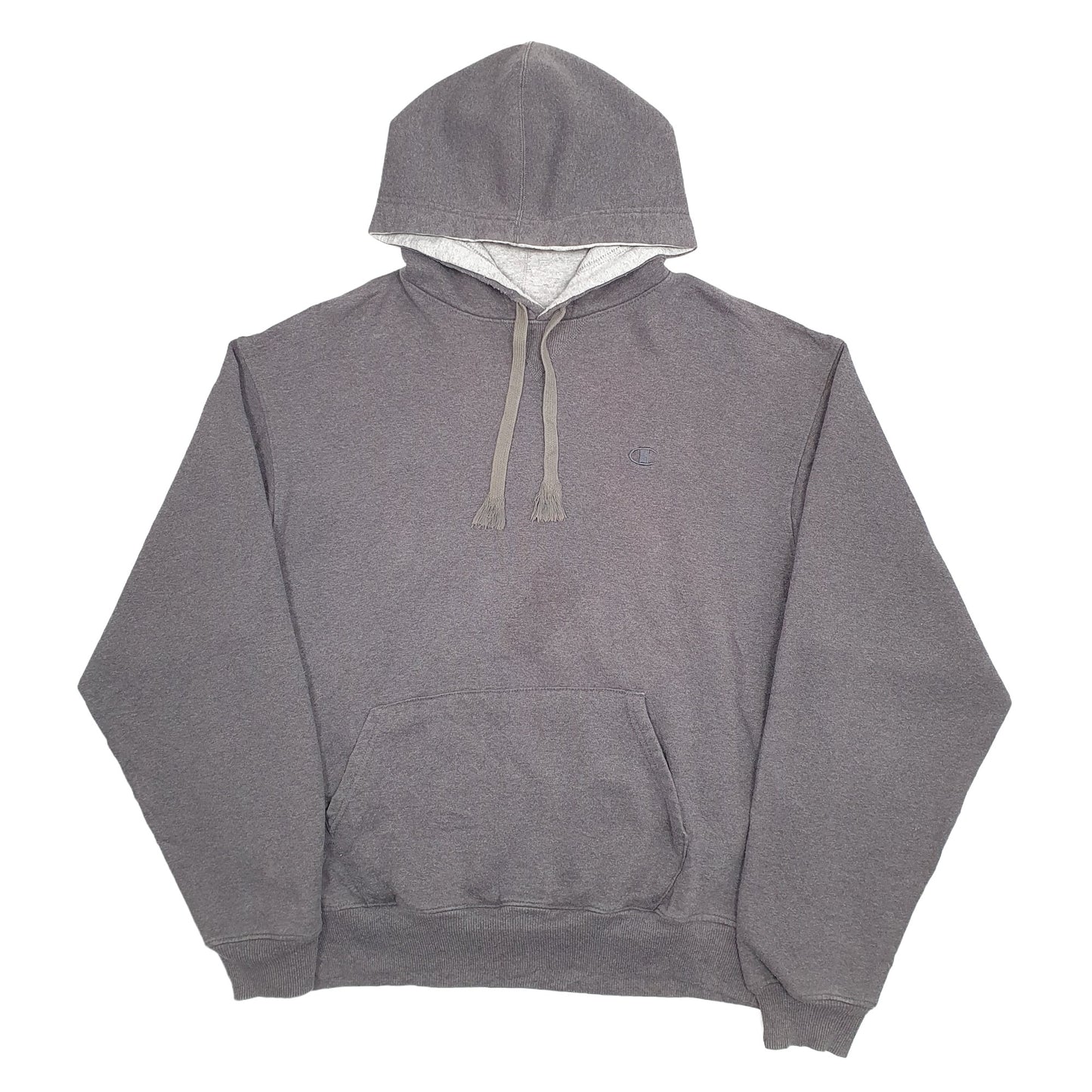 Mens Grey Champion  Hoodie Jumper