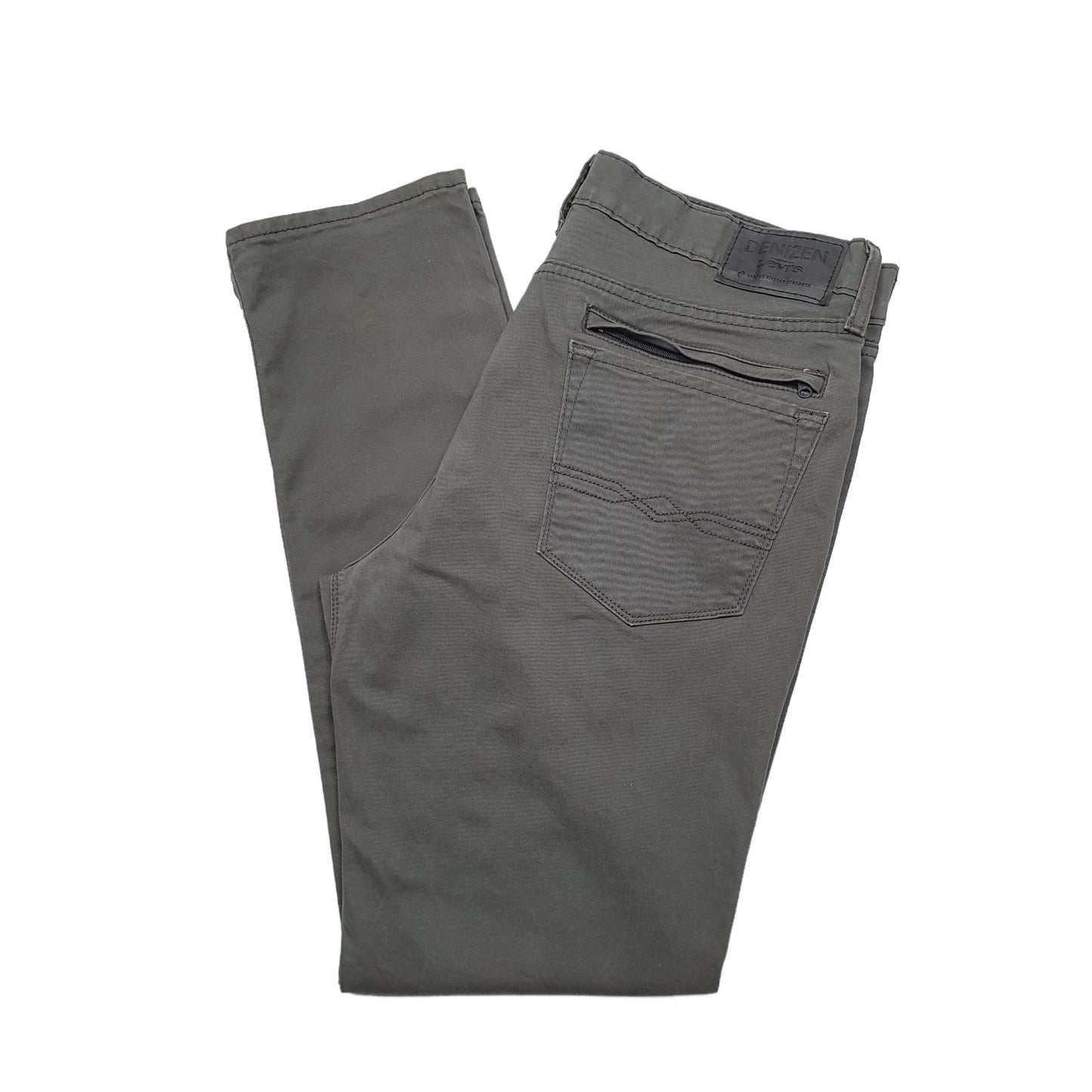 Mens Levis Green Chino Trousers W34 L30 Green