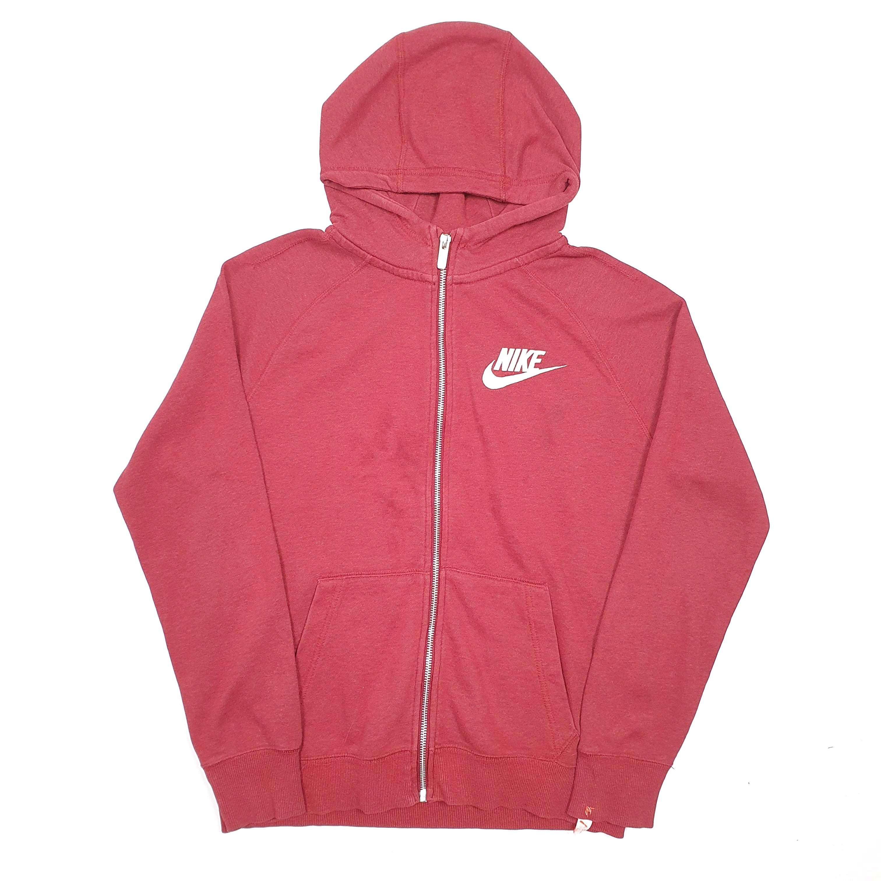 burgundy nike hoodie mens