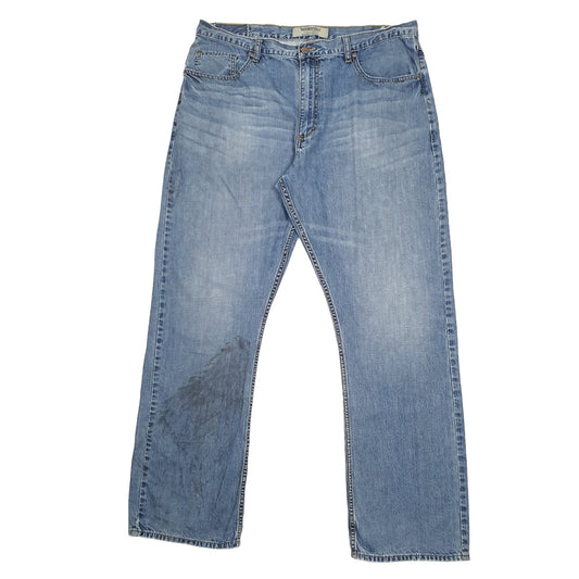Wrangler Regular Straight Fit Jeans W38 L32 Blue