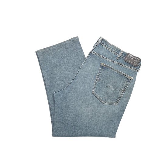 Levis Signature Regular Fit Relaxed Jeans W40 L27 Blue