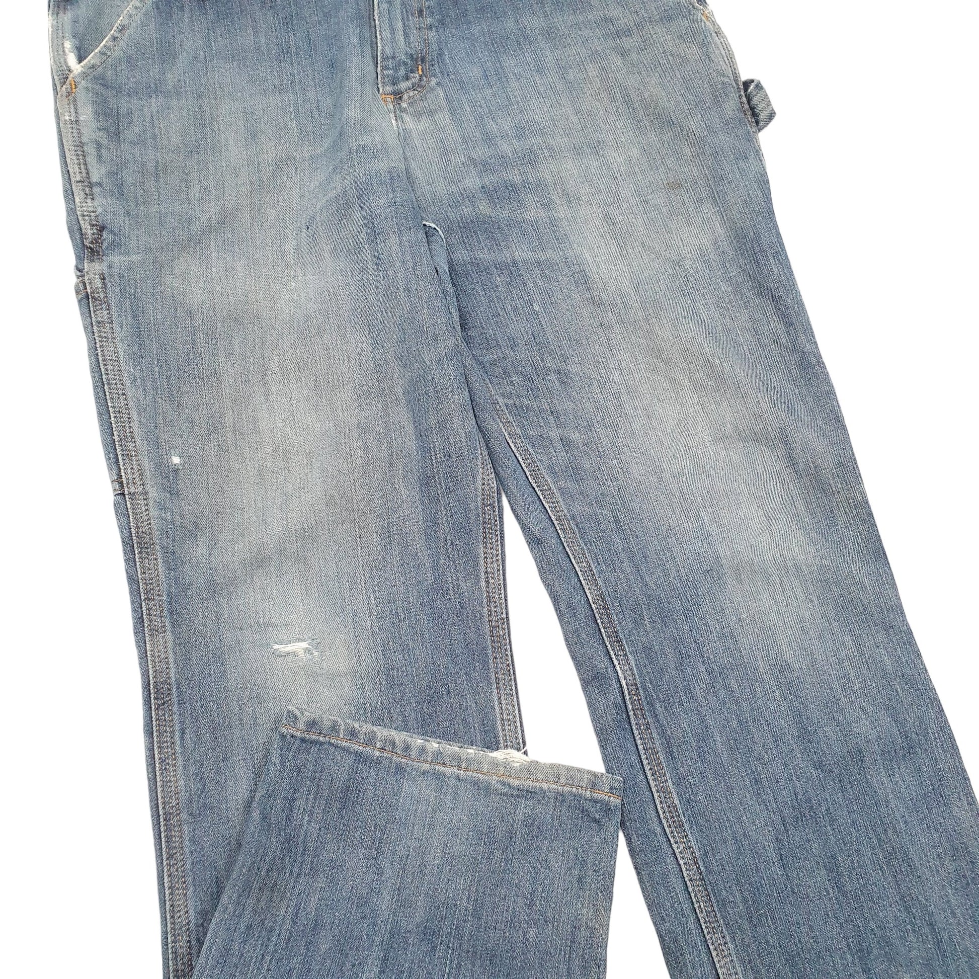 Mens Blue Carhartt  Carpenter JeansW34 L30