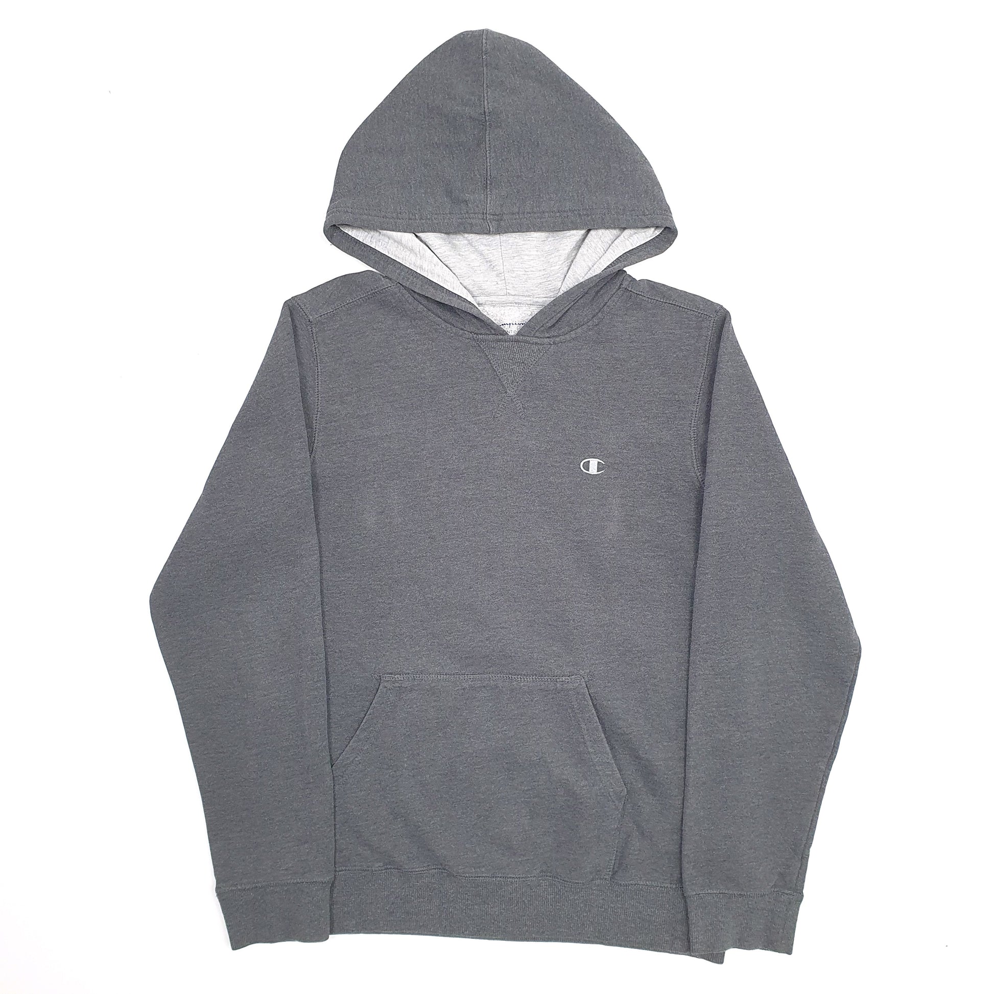 Mens Grey Champion  Hoodie Jumper