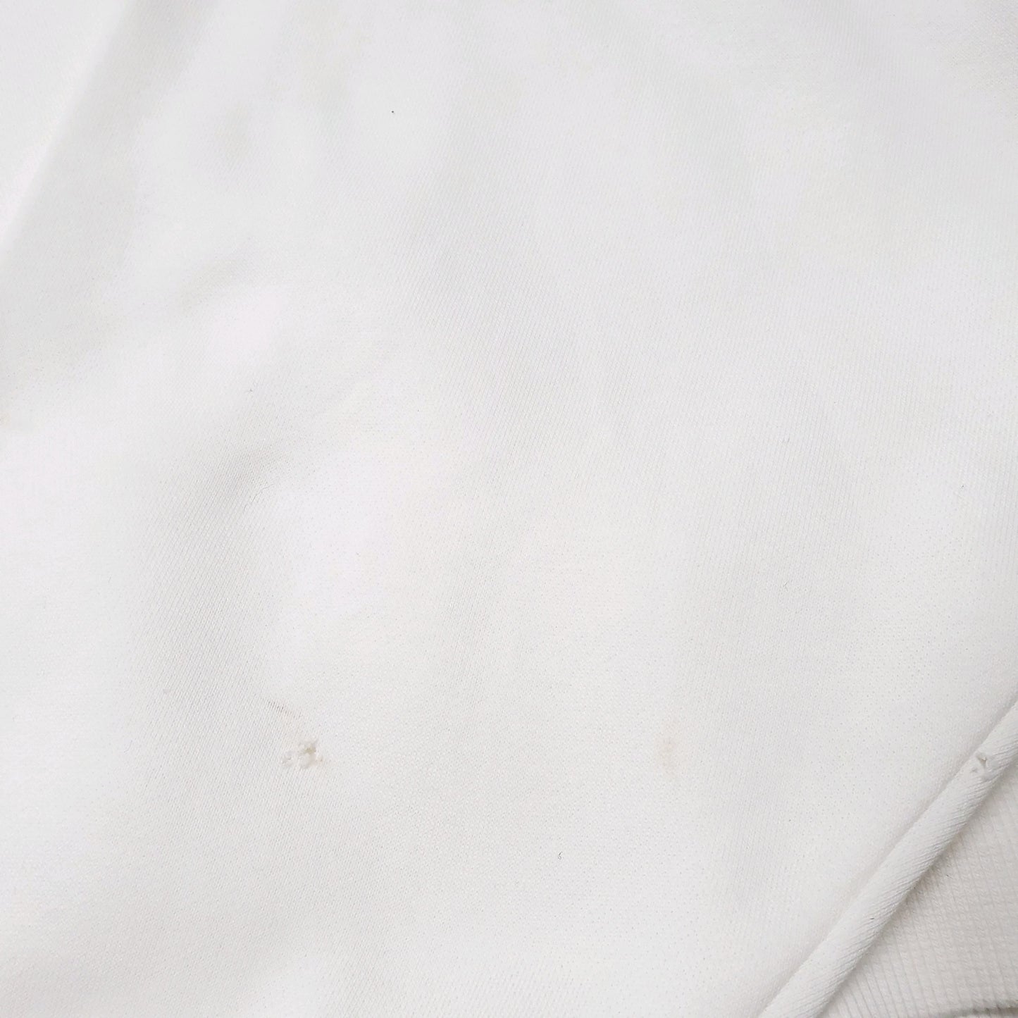 Womens White Nike Cropped Crewneck Jumper