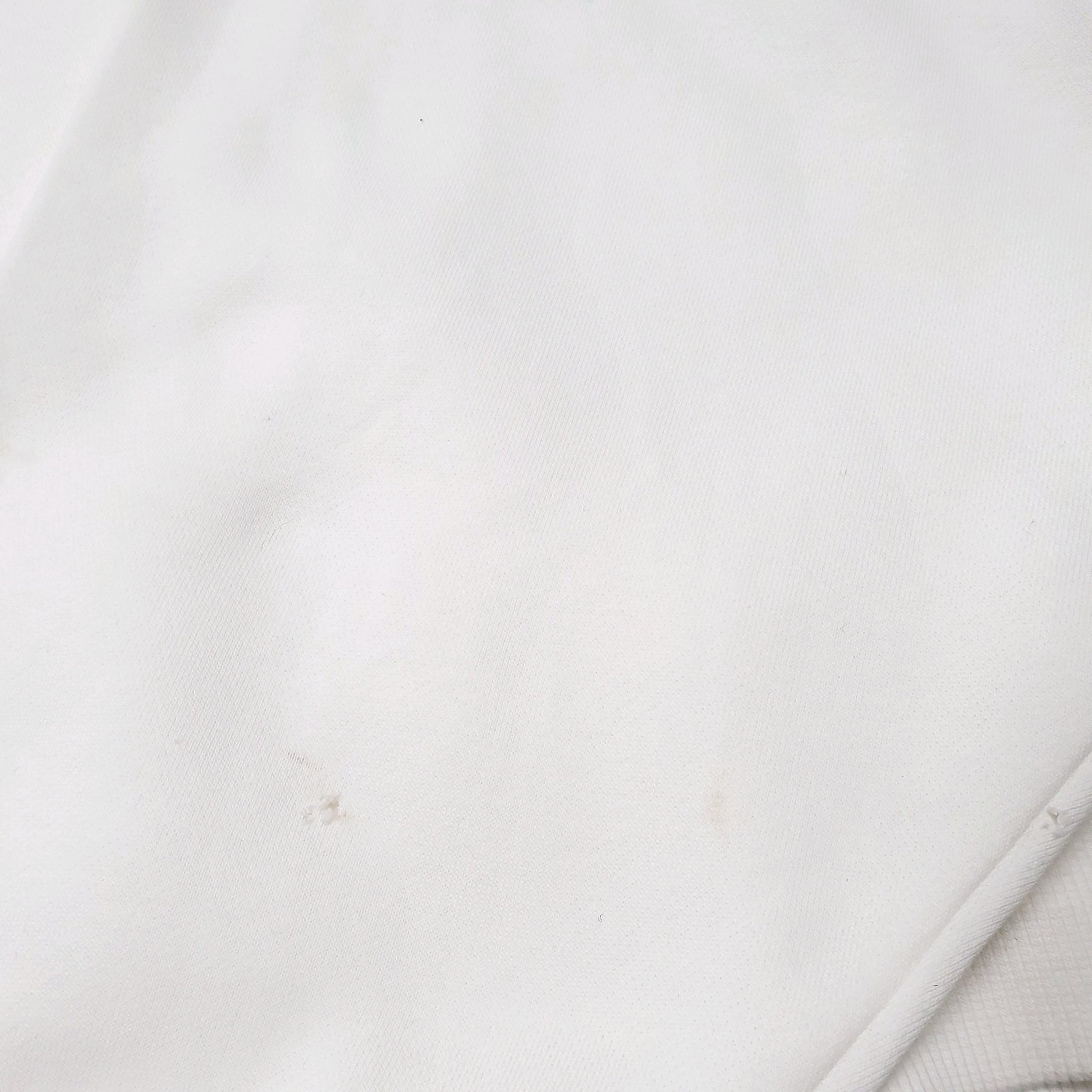 Womens White Nike Cropped Crewneck Jumper