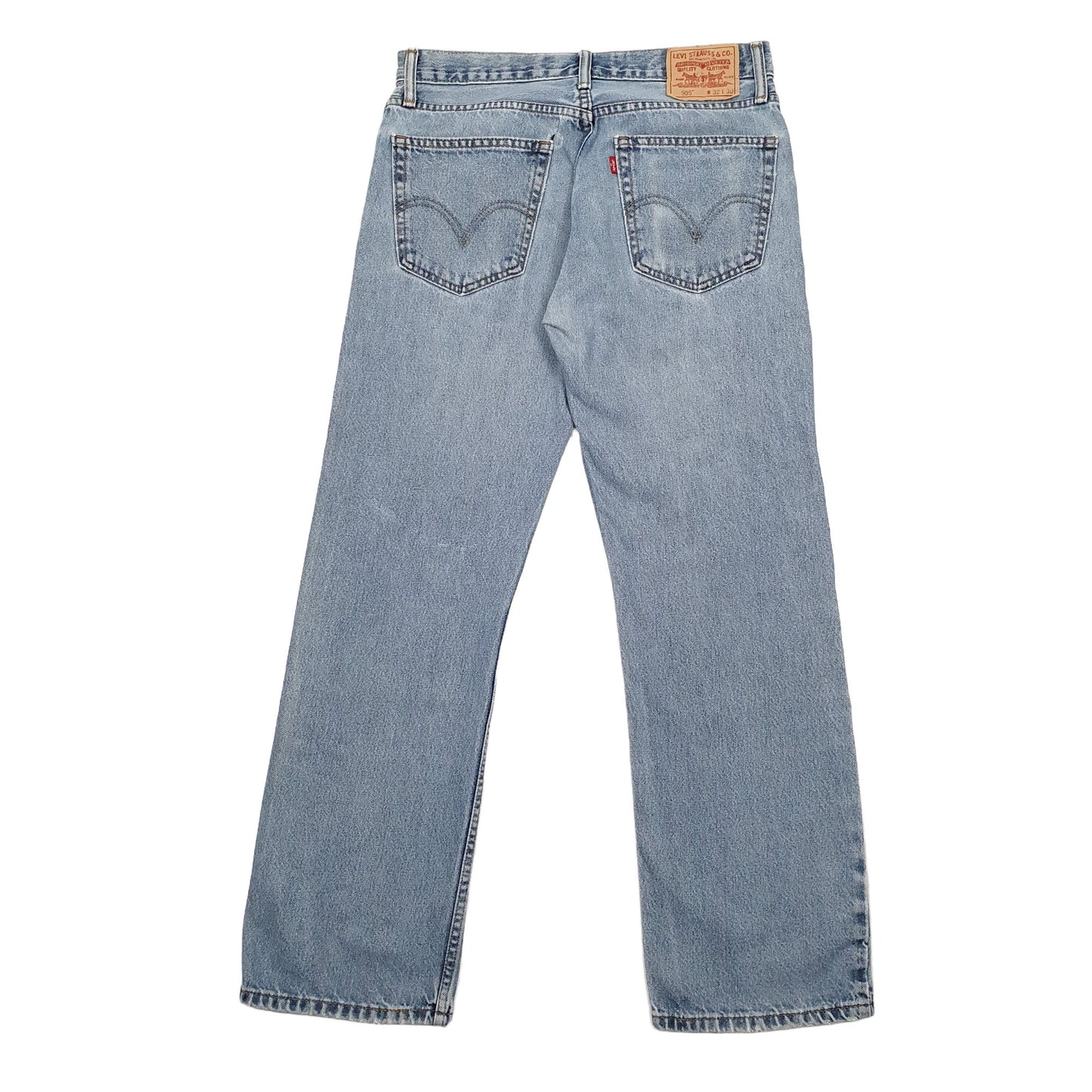 Levis 505 Regular Fit Jeans W32 L30 Blue