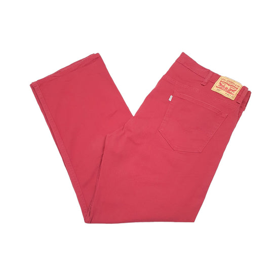 Levis 569 Loose Fit Jeans W40 L31 Red