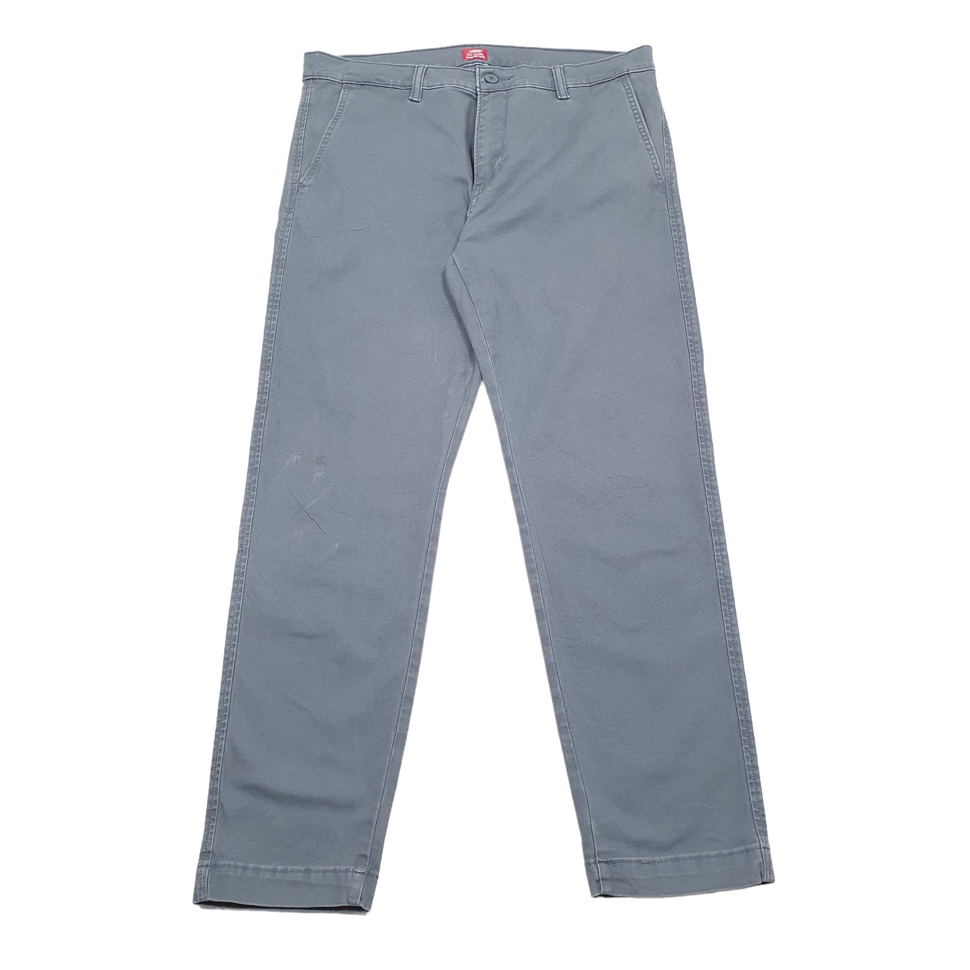 Mens Levis GREEN Chino Trousers W34 L30 GREEN