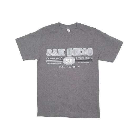 Allstyle USA San Diego Short Sleeve T Shirt Grey