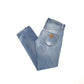 Carhartt Casual Tapered Fit Selvedge WIP Jeans W34 L33 Blue
