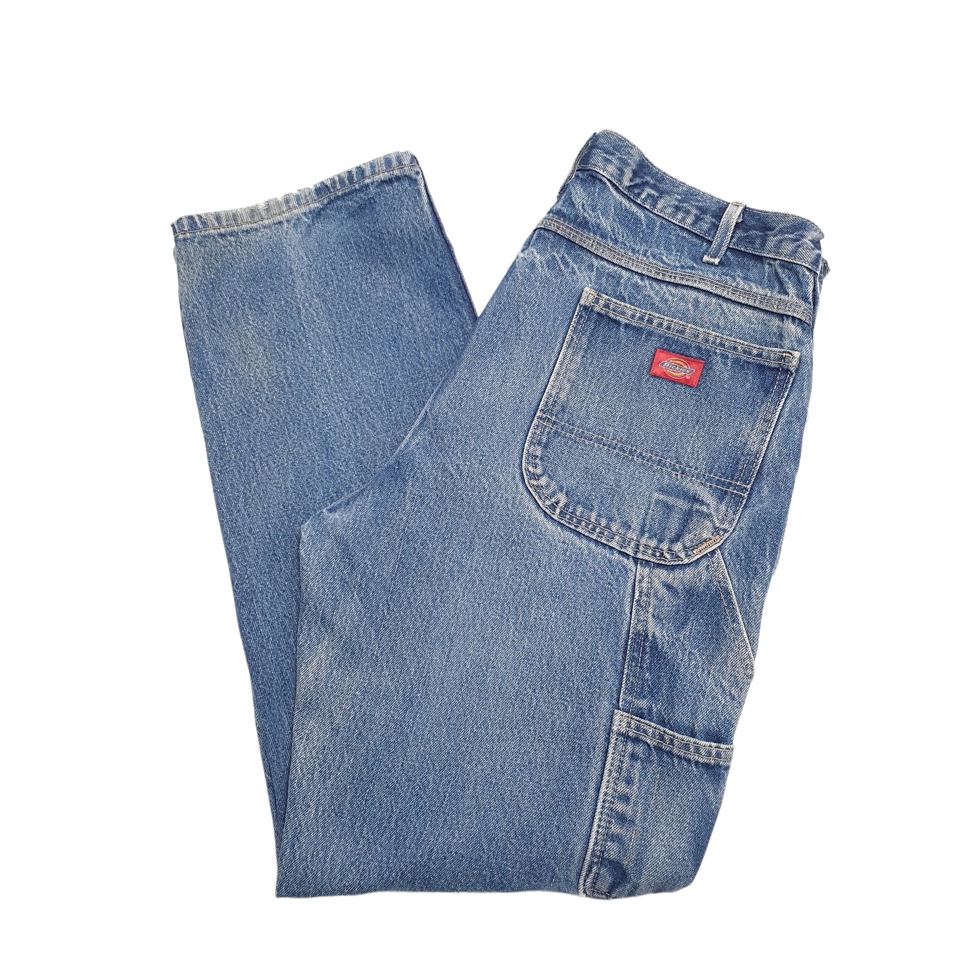 Mens Blue Dickies  Carpenter Trousers