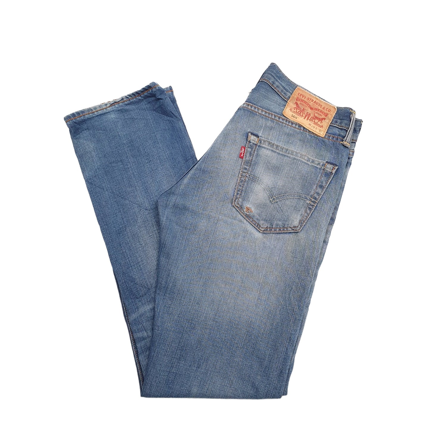 Mens Blue Levis  504 JeansW30 L32