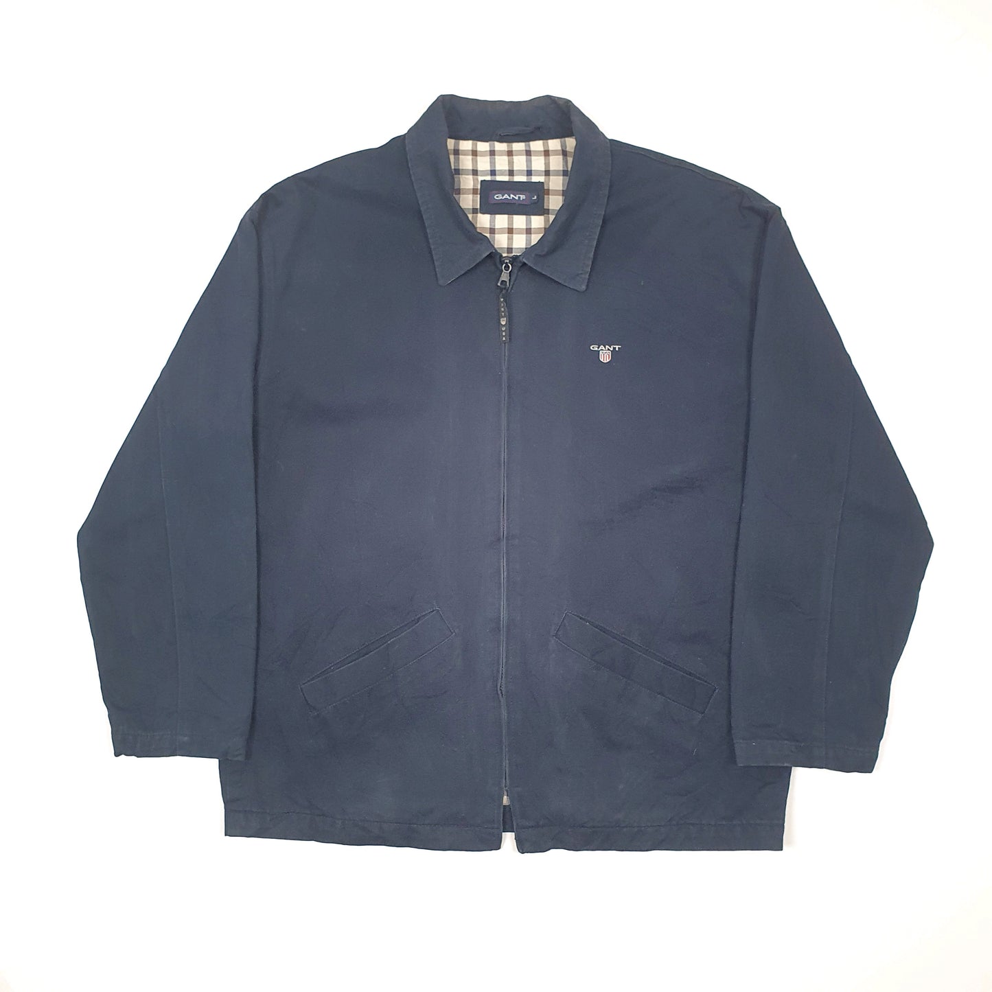 Mens GANT Harrington Jacket Navy