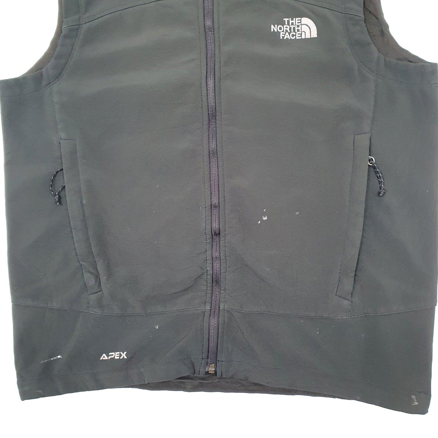 Mens Black The North Face Gilet Hoodie Coat