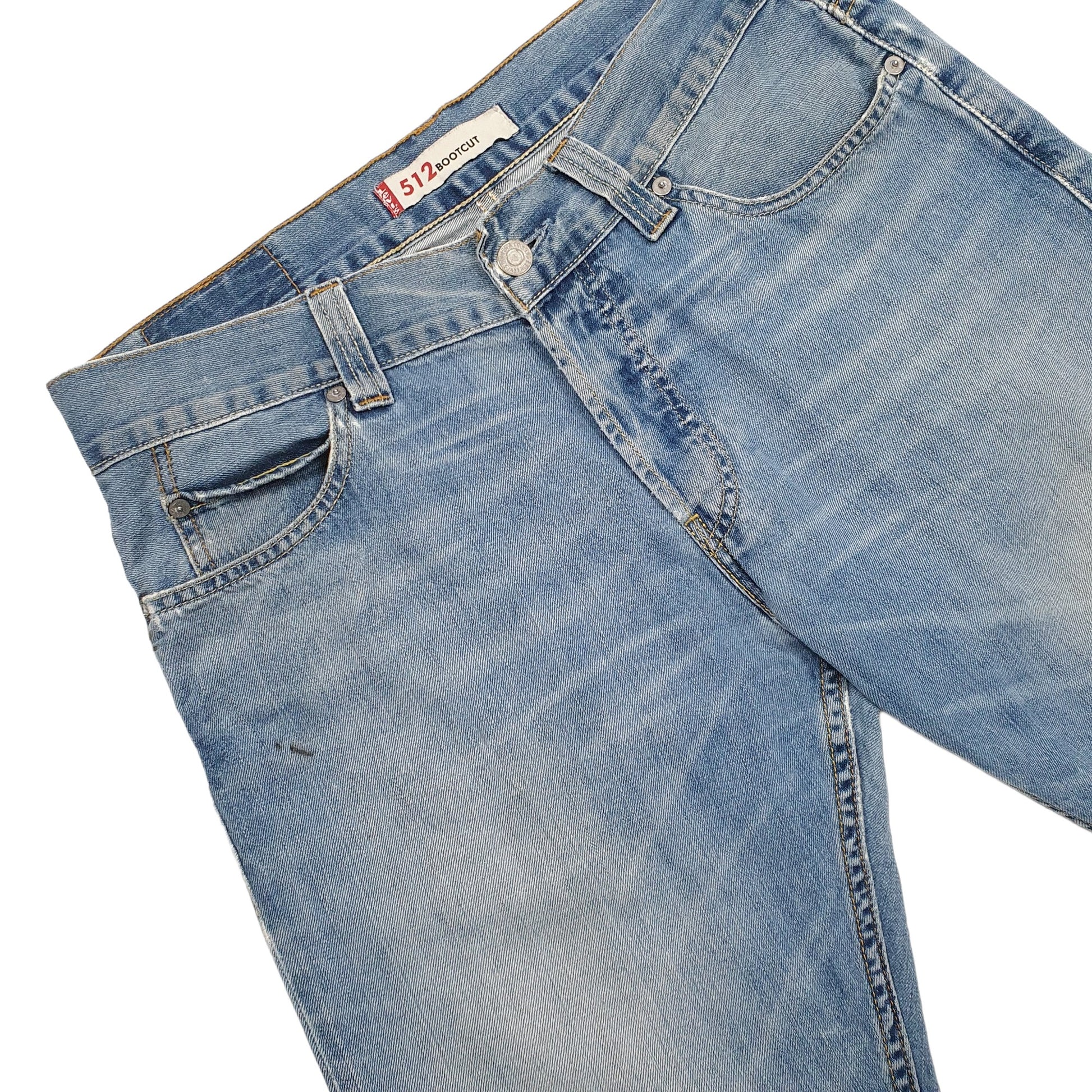Mens Blue Levis  512 JeansW33 L32