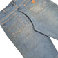 Mens Blue Carhartt  Carpenter JeansW34 L30