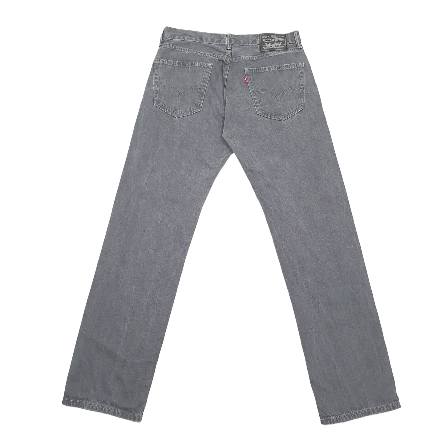 Levis Casual Straight Fit Jeans W33 L32 Black