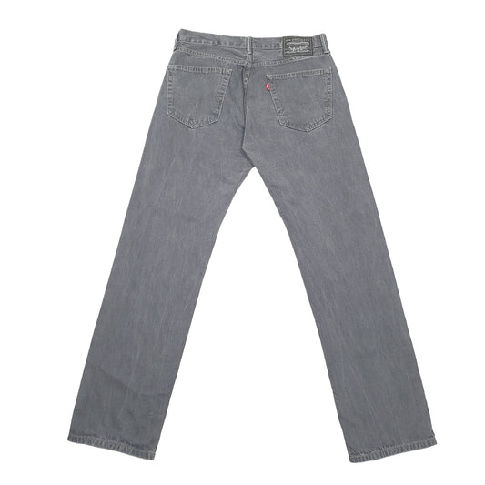 Levis Casual Straight Fit Jeans W33 L32 Black