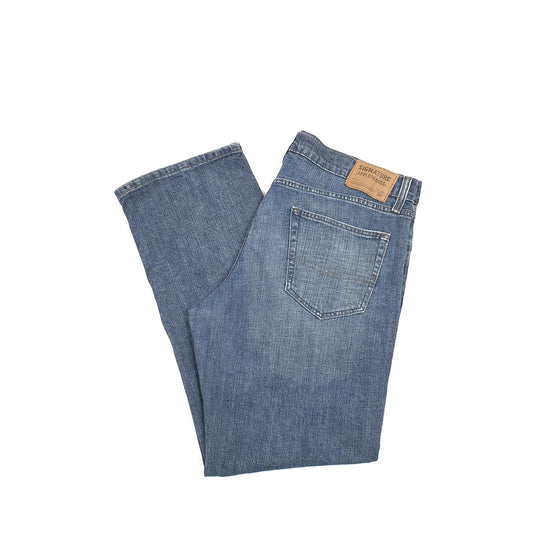 Levis Signature Regular Fit Relaxed Jeans W36 L30 Blue