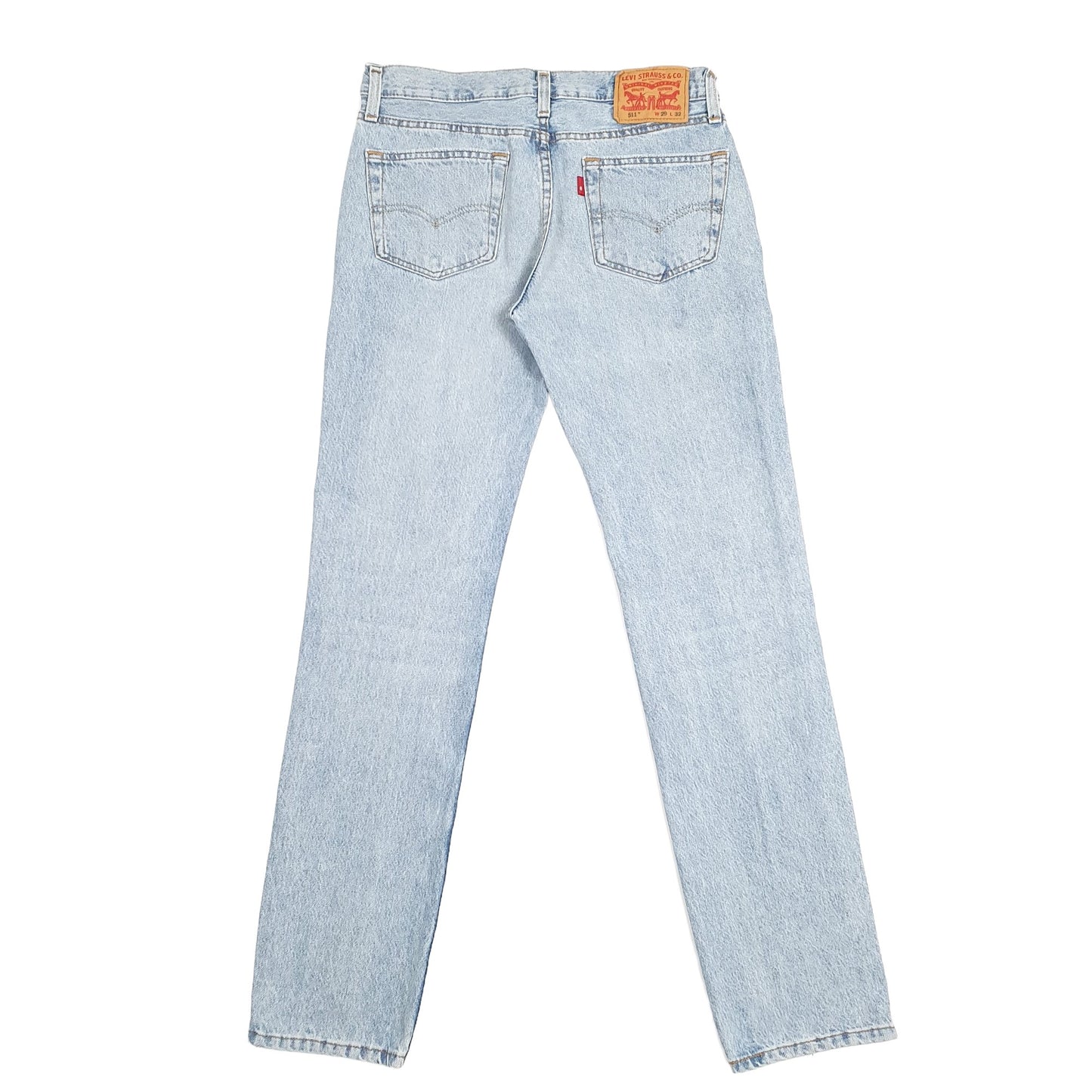 Levis 511 Slim Fit Jeans W29 L32 Blue