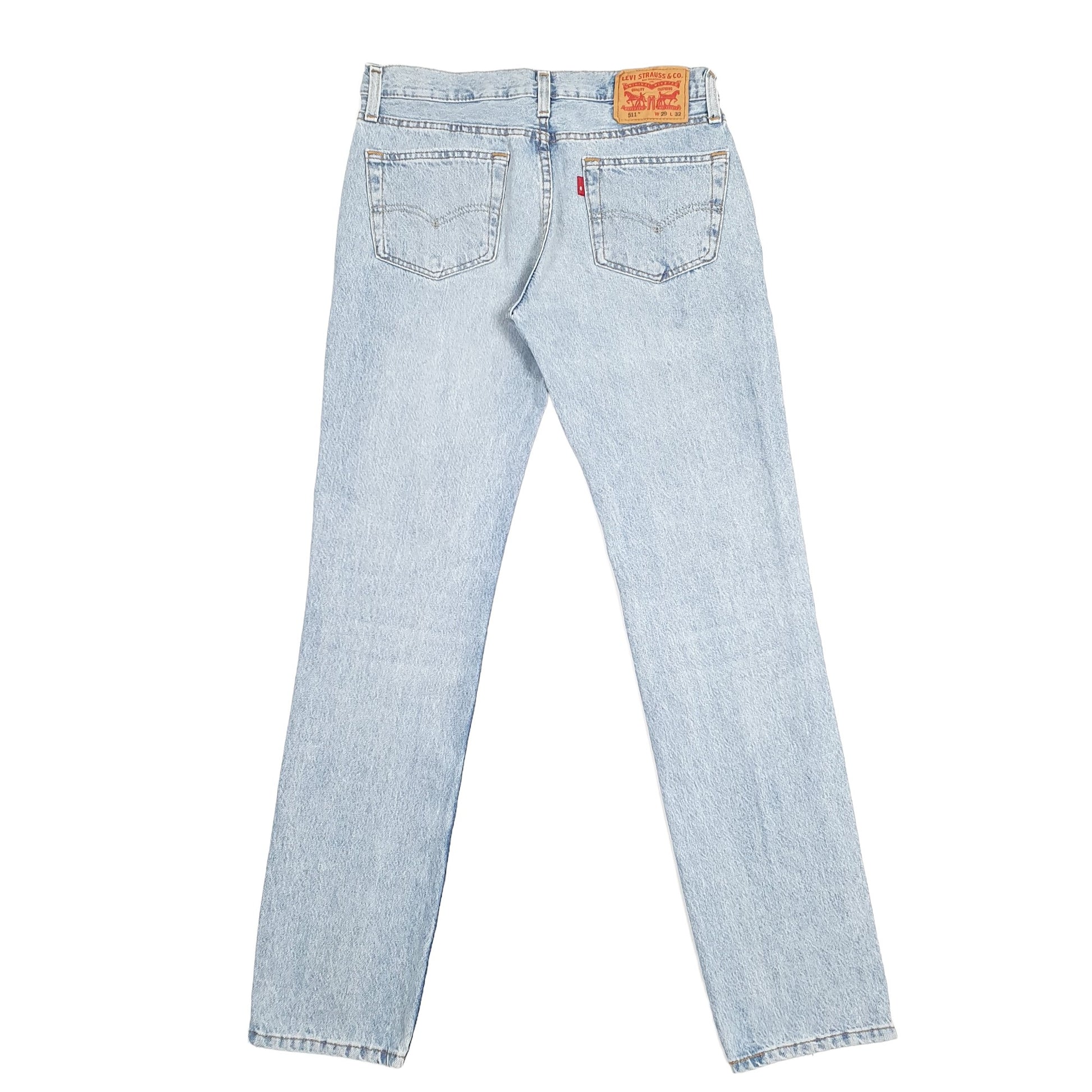 Levis 511 Slim Fit Jeans W29 L32 Blue