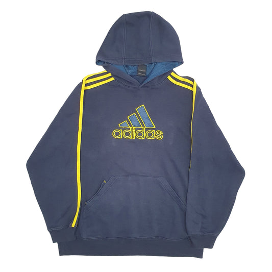 Mens Blue Adidas  Crewneck Jumper