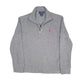 Grey Polo Ralph Lauren Quarter Zip Jumper