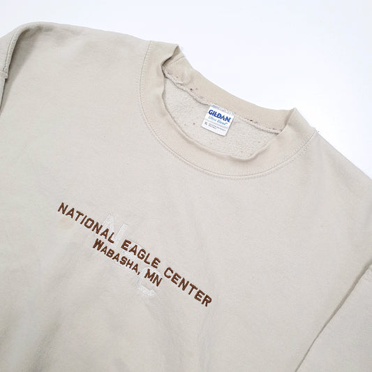 Gildan National Eagle Centre Crewneck XL Cream