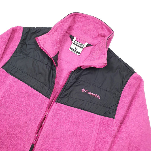 Columbia Sportswear Full Zip Fleece M Pink