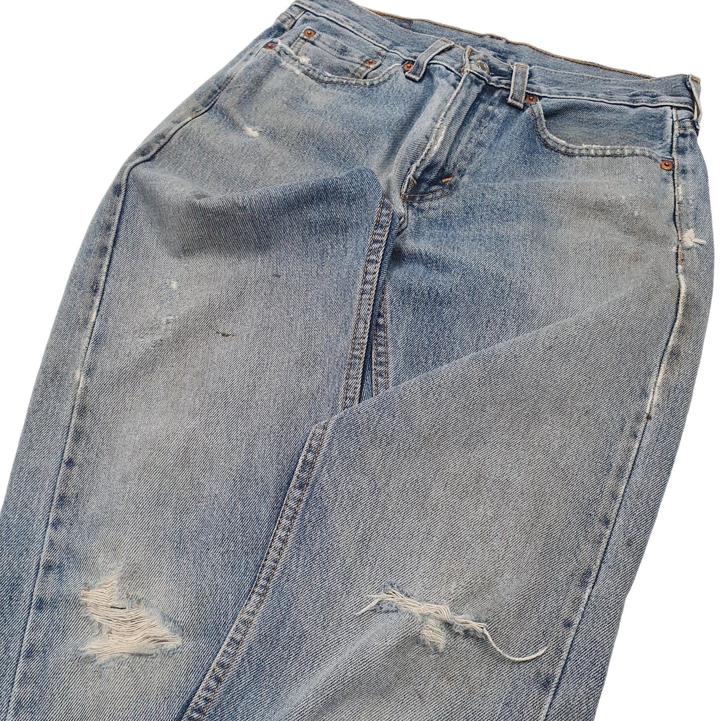 Levis 505 Regular Fit Jeans W29 L32 Blue