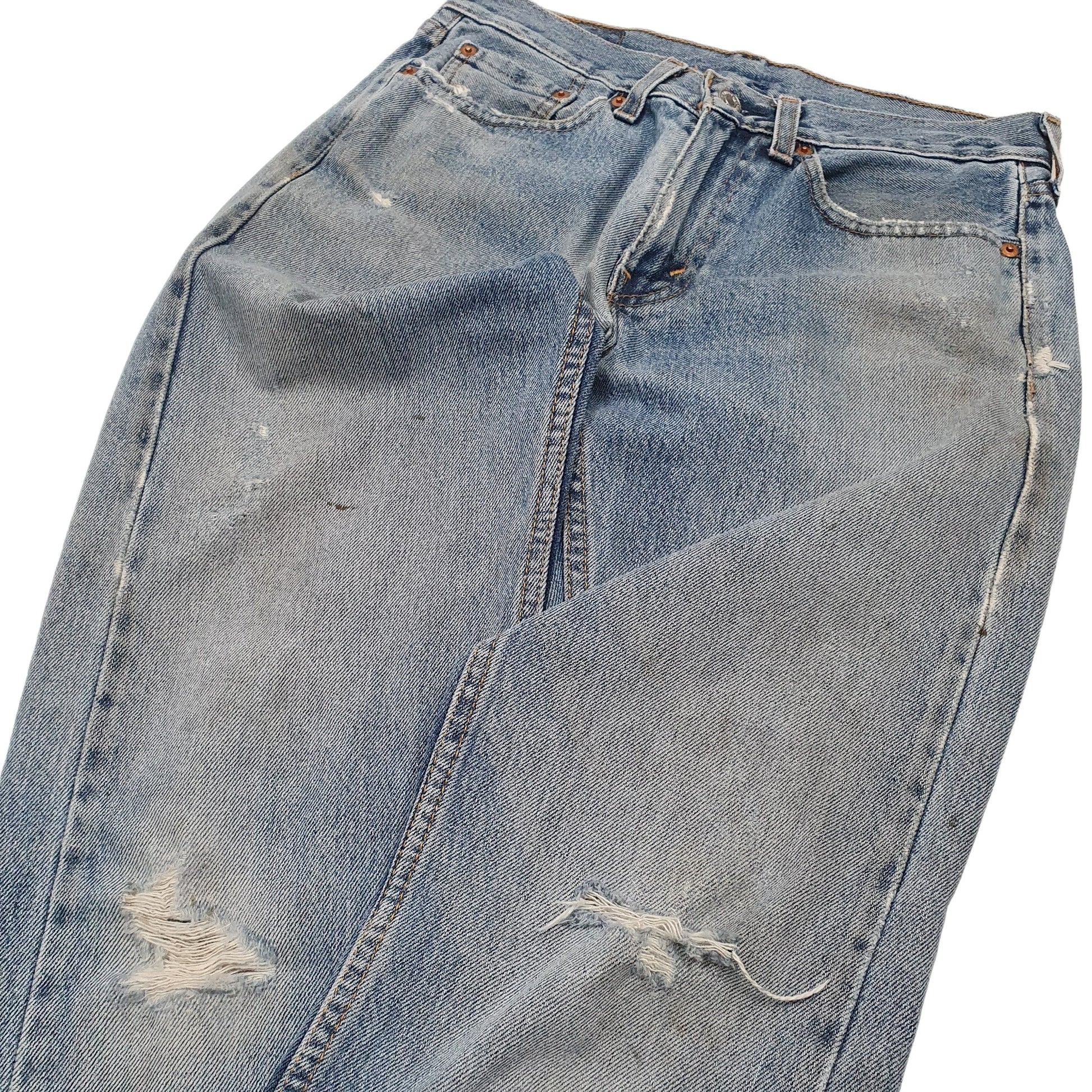 Levis 505 Regular Fit Jeans W29 L32 Blue