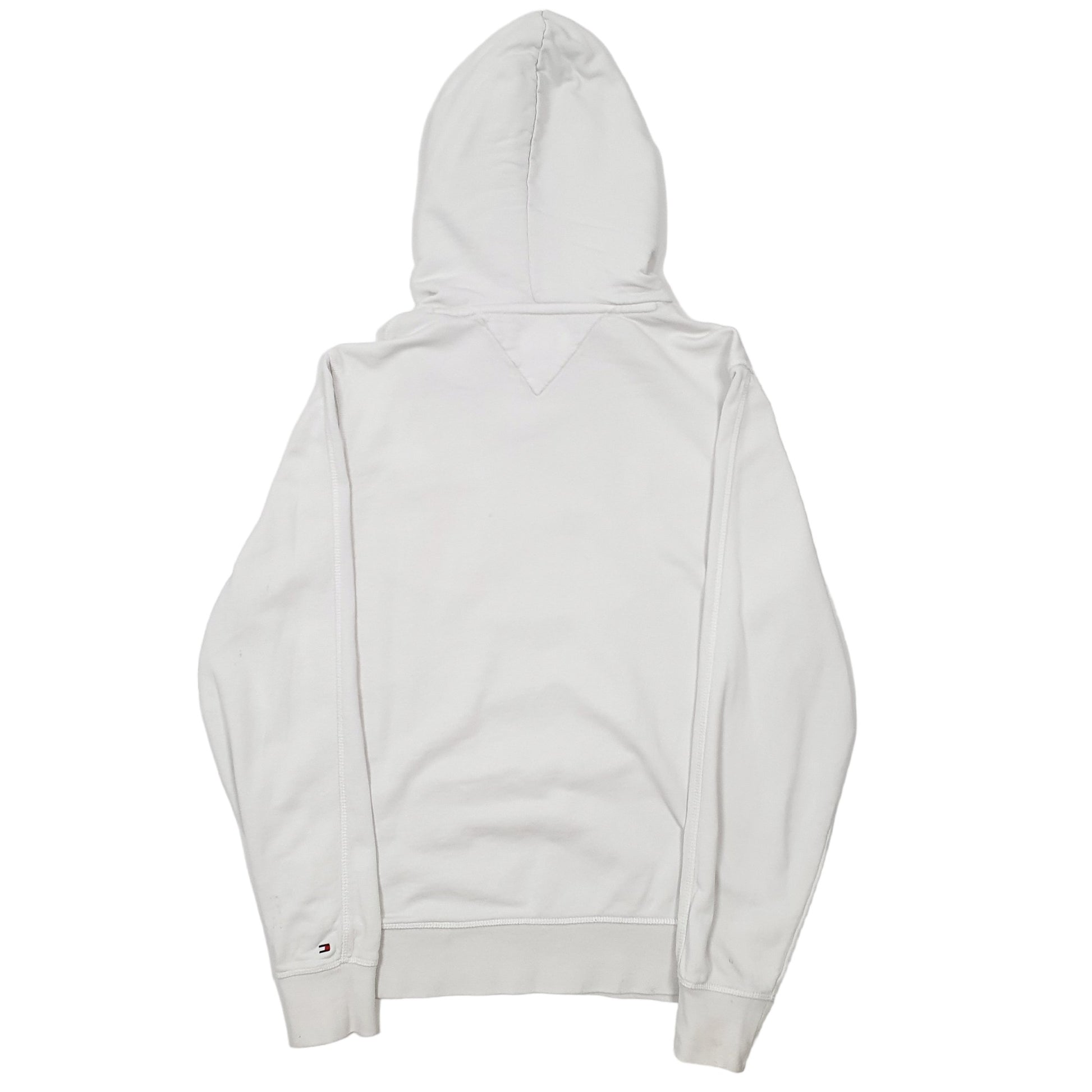 Mens White Tommy Hilfiger  Hoodie Jumper