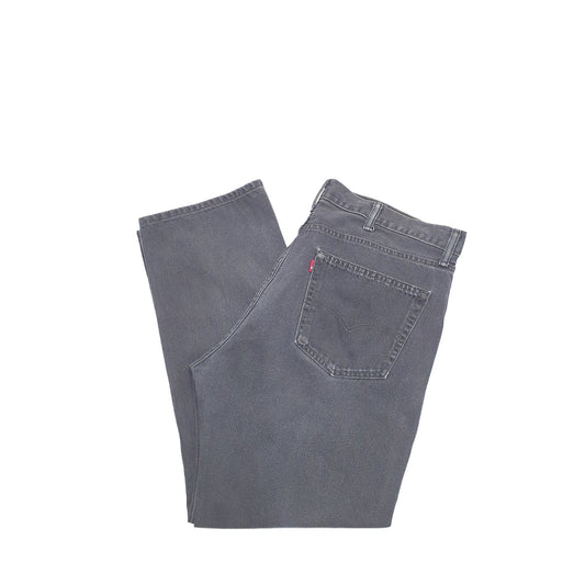 Levis 505 Regular Fit Jeans W38 L29 Black