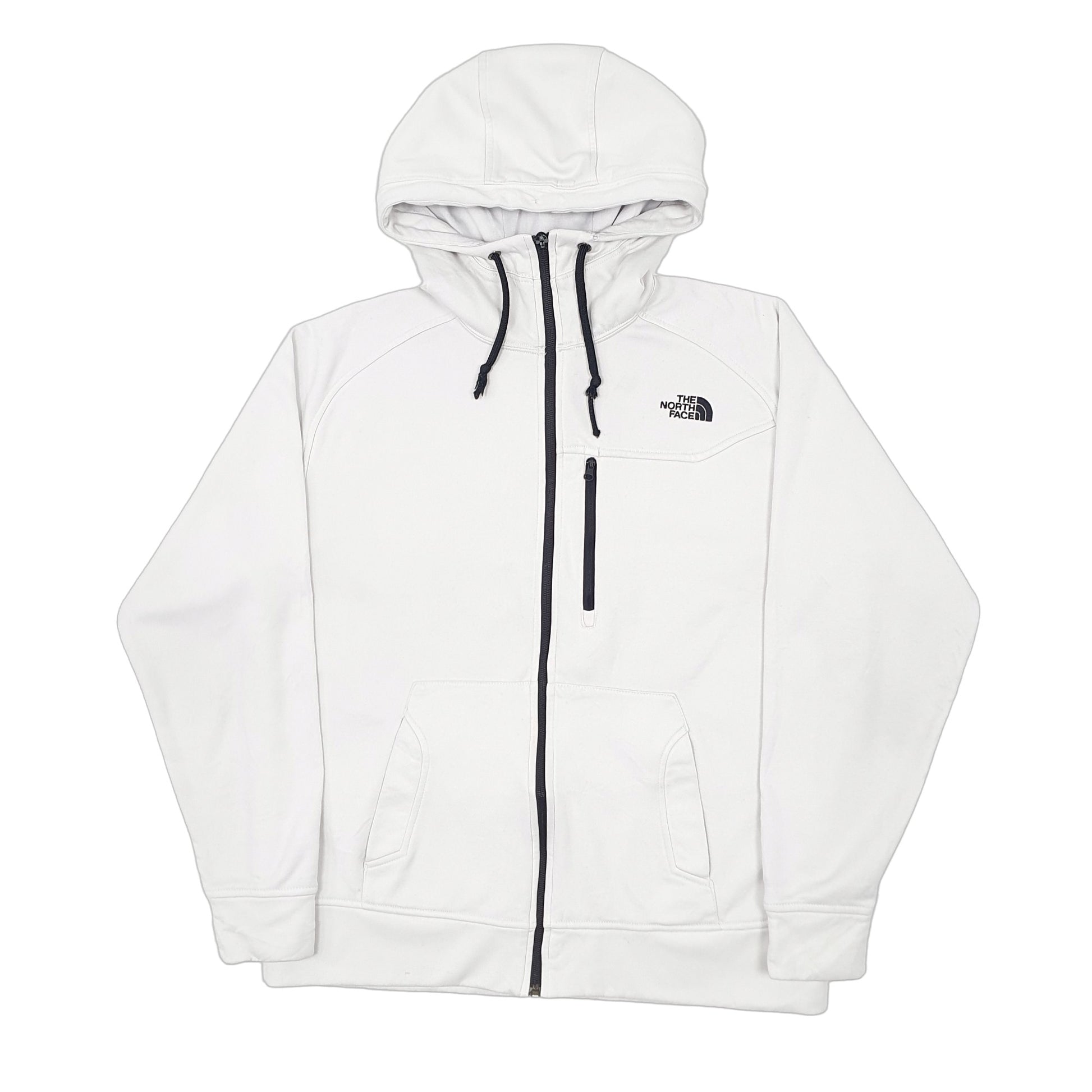 Mens Grey The North Face Hoodie Tech Tracksuit Top Full Zip Jumper