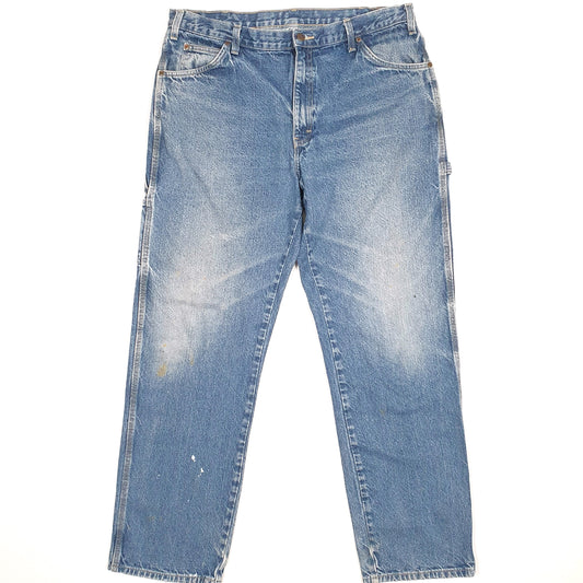 Dickies Casual Loose Fit Carpenter Jeans W38 L33 Blue