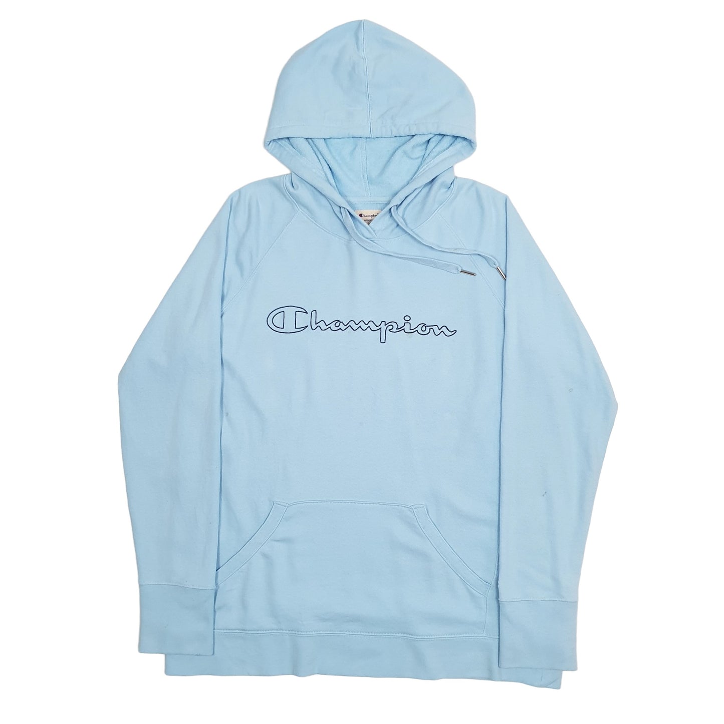 Mens Blue Champion  Hoodie Jumper