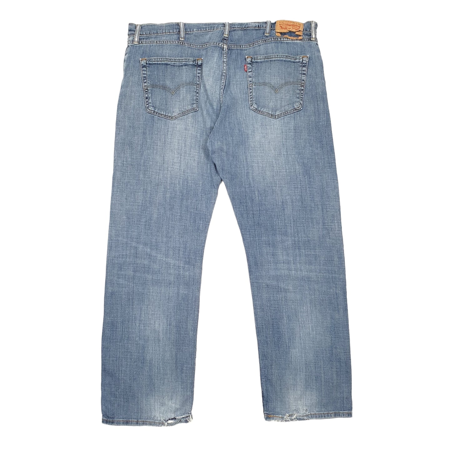 Levis 505 Regular Fit Jeans W42 L30 Blue