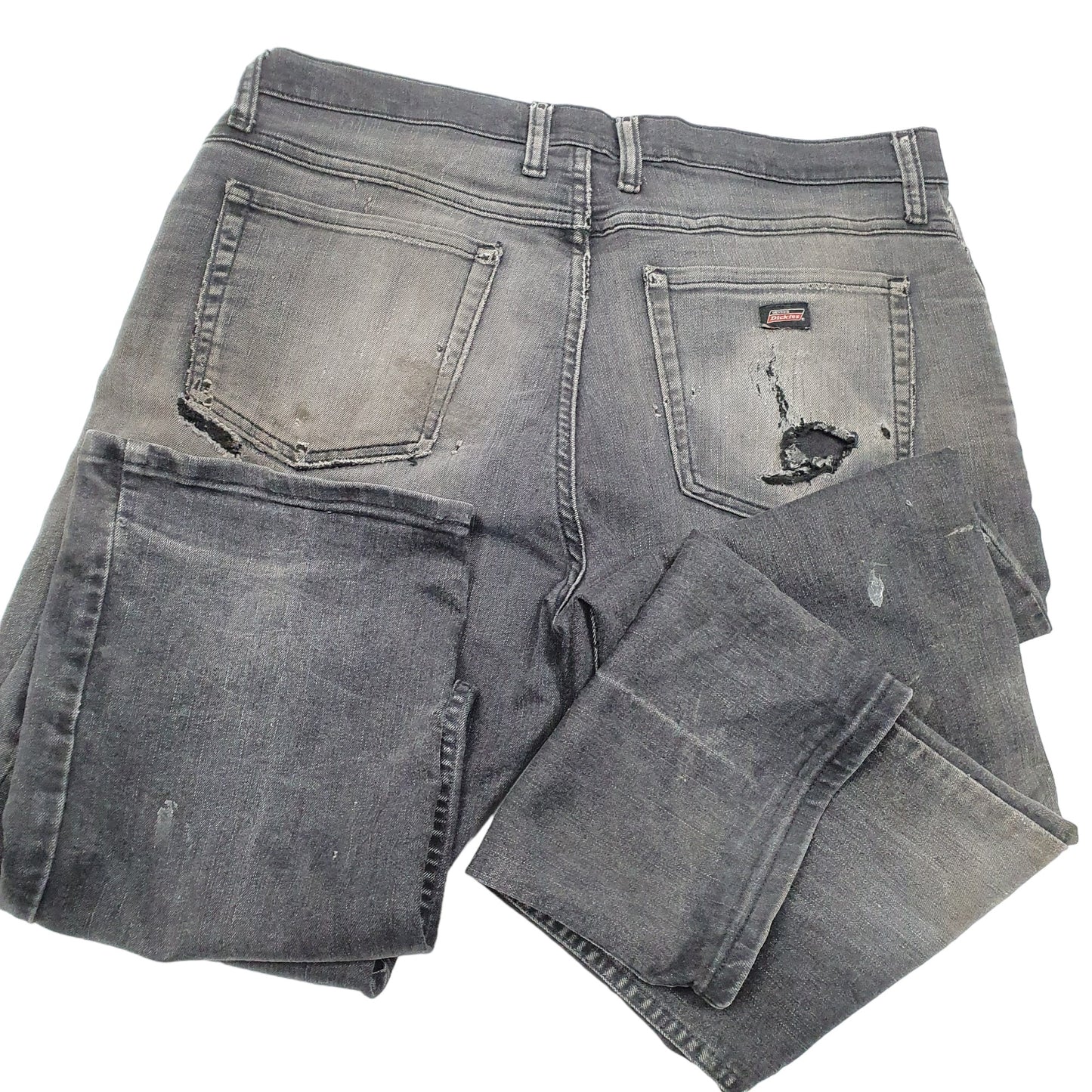 Mens Black Dickies Stretch Casual JeansW36 L34