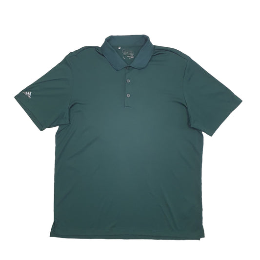 Adidas Golf Short Sleeve Polo Shirt Green