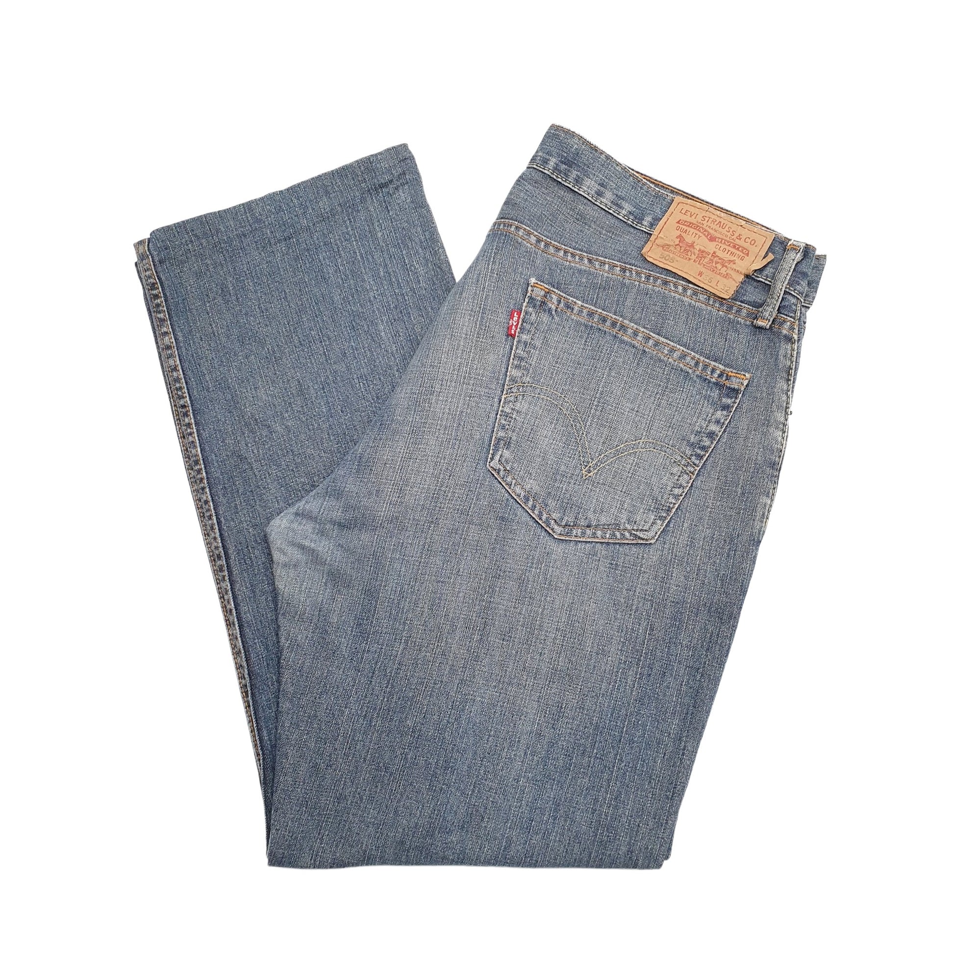 Mens Blue Levis  505 JeansW38 L29