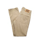 Levis 511 Slim Fit Jeans UK10 Beige