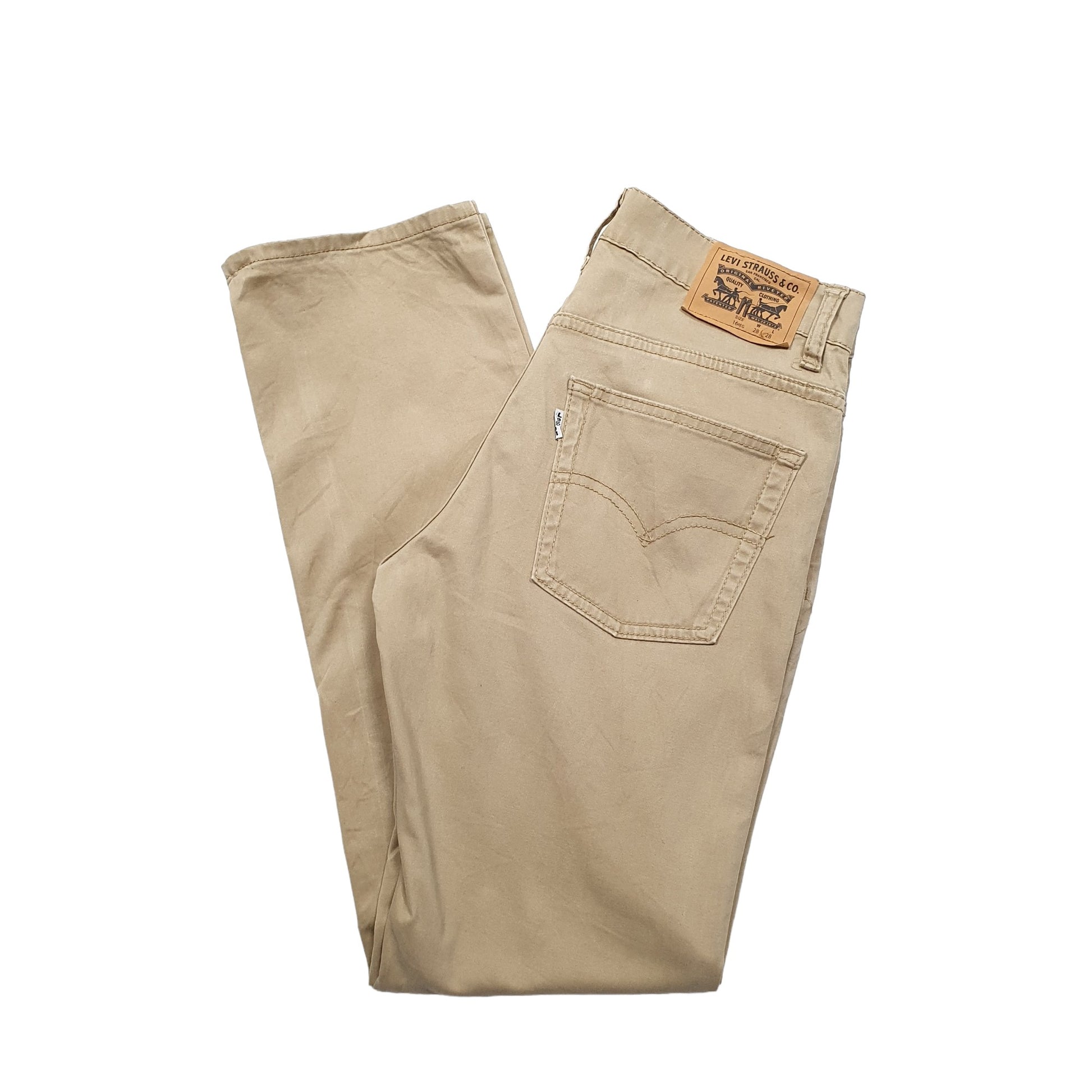 Levis 511 Slim Fit Jeans UK10 Beige