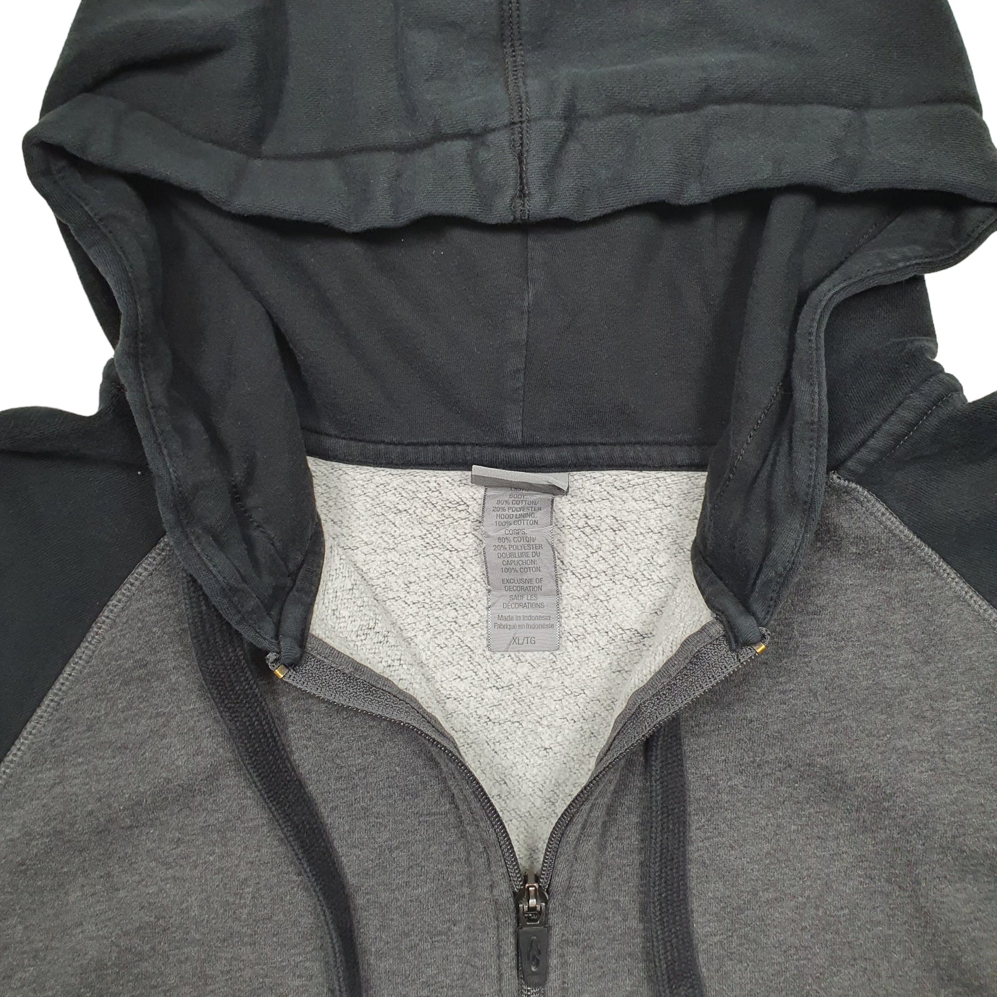 Mens Grey Champion  Full Zip Jumper