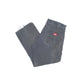 Mens Dickies Black Carpenter Trousers W36 L28 Black
